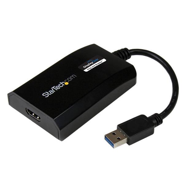 StarTech USB 3.0 to HDMI External Multi Monitor Video Graphics Adapter for Mac & PC - DisplayLink Certified - HD 1080p (USB32HDPRO)