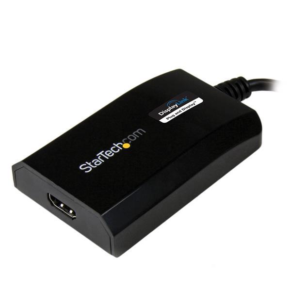 StarTech USB 3.0 to HDMI External Multi Monitor Video Graphics Adapter for Mac & PC - DisplayLink Certified - HD 1080p (USB32HDPRO)