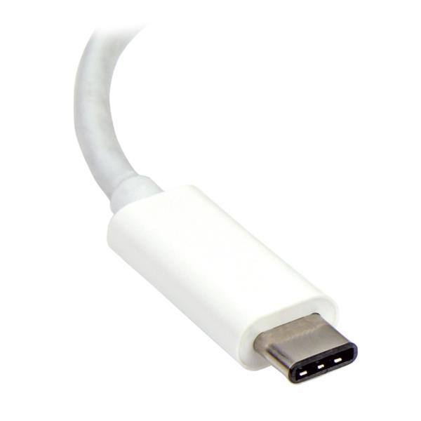 STARTECH USB-C to VGA Adapter - White (CDP2VGAW)