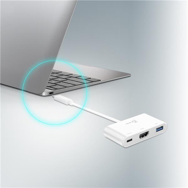 j5create 3-in-1 USB Type-C to HDMI & USB 3.0 with Power Delivery