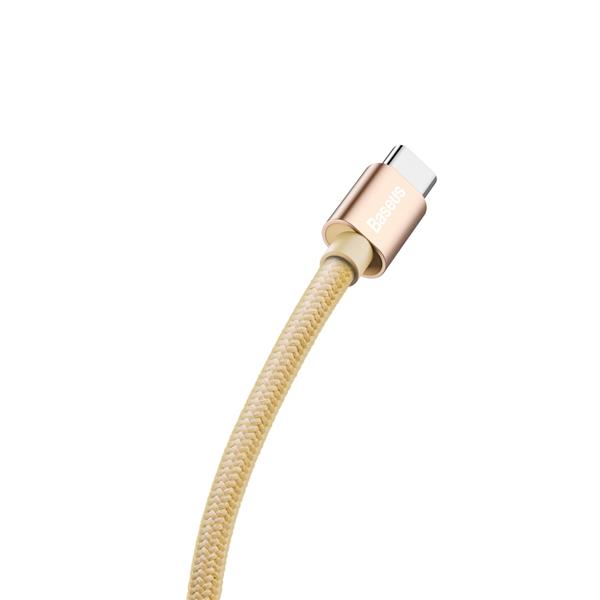 BASEUS Speed Type-C QC Cable For HUAWEI, 5A, QC3.0, 1M, Gold