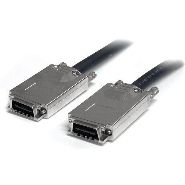 StarTech Infiniband External SAS Cable - SFF-8470 to SFF-8470 - 2m (SAS7070S200)