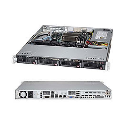 Supermicro SuperServer SYS-5018D-MTF Intel® Xeon® processor E3-1200 v3, DDR3 1600MHz; 1x PCI-E 3.0 x8 (in x16) slot (SYS-5018D-MTF)