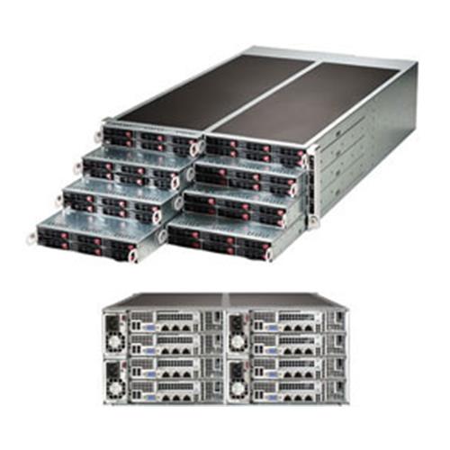 Supermicro SuperServer SYS-F617R2-R72+ Processeur Intel Xeon E5-2600 v3, DDR3 2400 MHz ; 16 emplacements DIMM (SYS-F617R2-R72+)