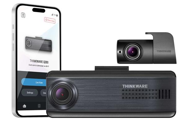 Thinkware Q200DCH32 Dash Camera, Front + Rear, 2K/30fps QHD