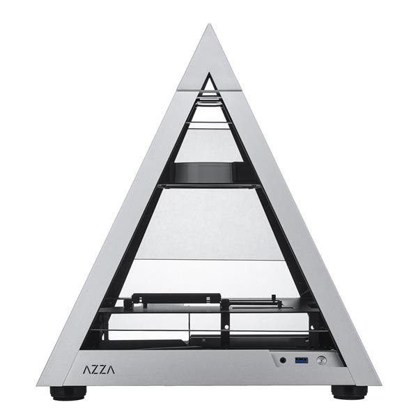 AZZA PYRAMID MINI 806 ITX (SFX Power Supplies only - not included) Gaming Computer Case