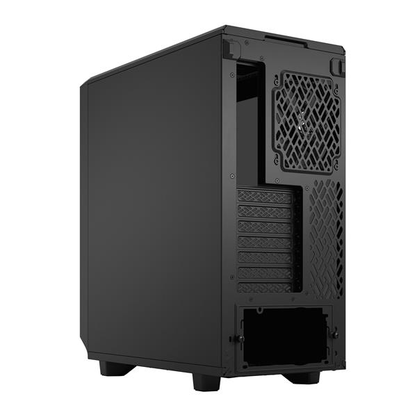 FRACTAL DESIGN Meshify 2 Compact Black ATX Flexible High-Airflow Light Tinted Tempered Glass Window Mid Tower Computer Case