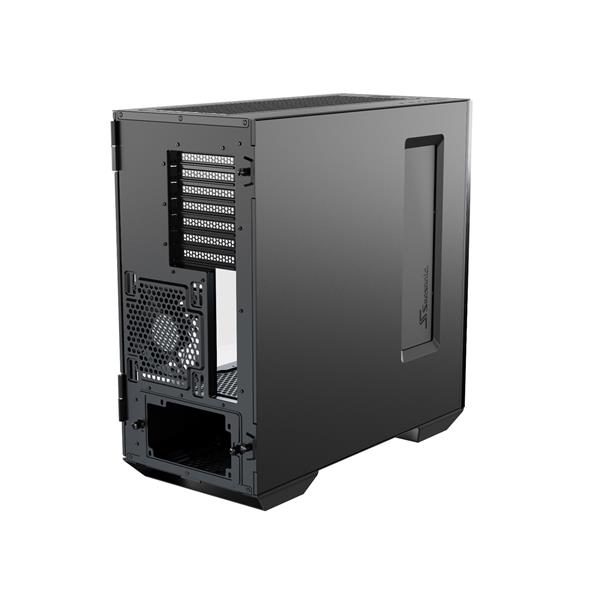 Seasonic Syncro Q704 Mid-Tower Case with Syncro DGC-850 Power Supply, ATX Design,Optimized cable management,Pre-installed 4 NIDEC Fans,Side Tempered Glass Panels,Increase Setup and Airflow Efficiency(Open Box)