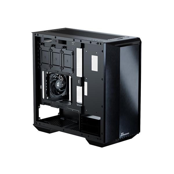 Seasonic Syncro Q704 Mid-Tower Case with Syncro DGC-850 Power Supply, ATX Design,Optimized cable management,Pre-installed 4 NIDEC Fans,Side Tempered Glass Panels,Increase Setup and Airflow Efficiency(Open Box)