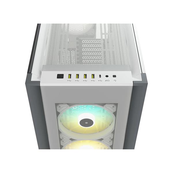 CORSAIR iCUE 7000X RGB Full-Tower ATX PC Case, White