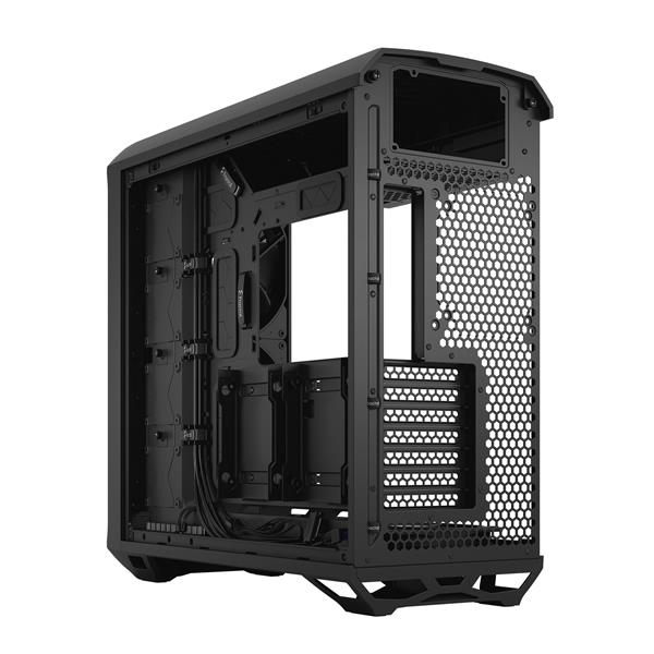 FRACTAL DESIGN Torrent E-ATX Black Solid High-Airflow Mid Tower Computer Case