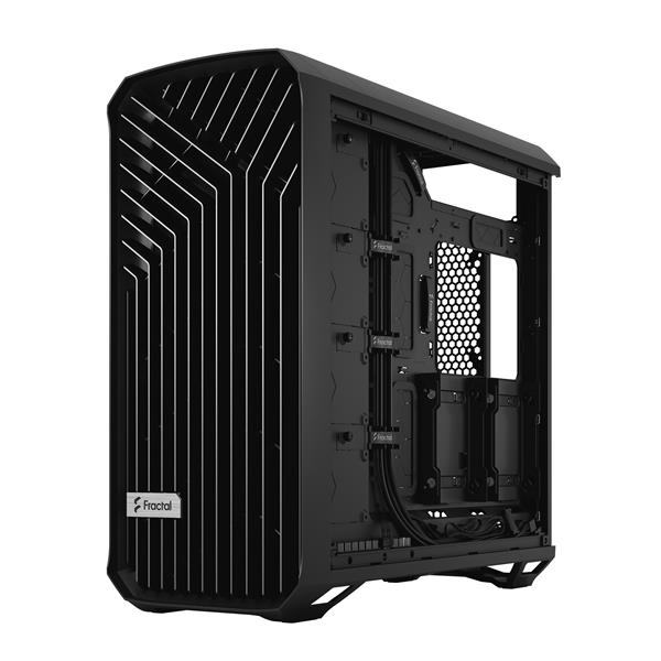 FRACTAL DESIGN Torrent E-ATX Black Solid High-Airflow Mid Tower Computer Case