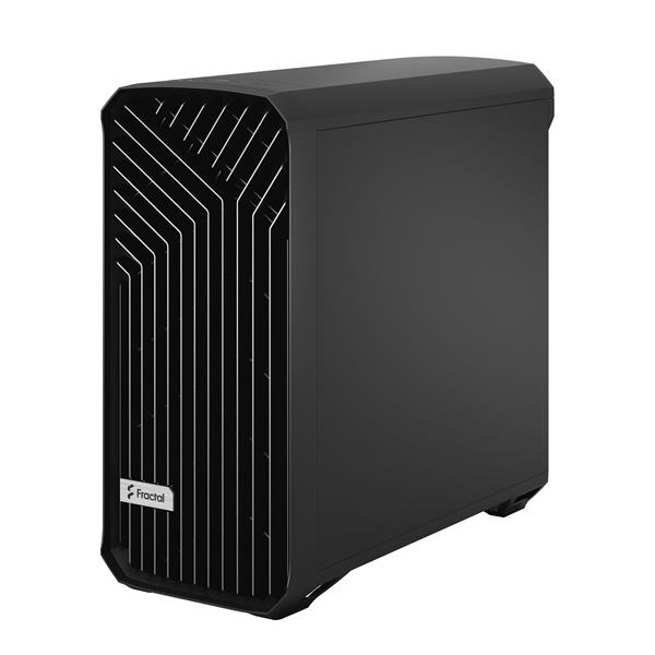 FRACTAL DESIGN Torrent E-ATX Black Solid High-Airflow Mid Tower Computer Case