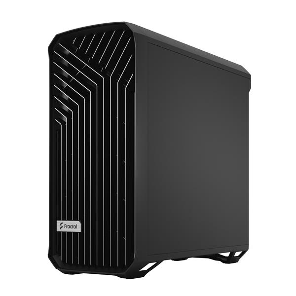 FRACTAL DESIGN Torrent E-ATX Black Solid High-Airflow Mid Tower Computer Case