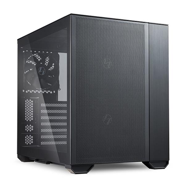 Lian Li O11 Air Mini Computer Case w/ Tempered Glass- Black(Open Box)