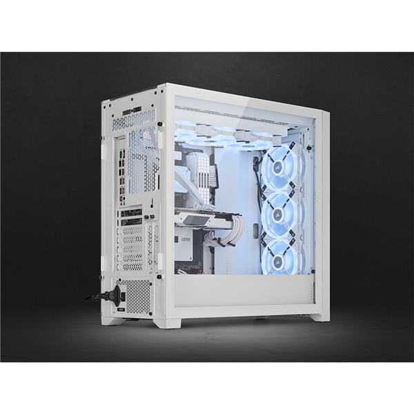 CORSAIR iCUE 5000X RGB QL Edition - True White