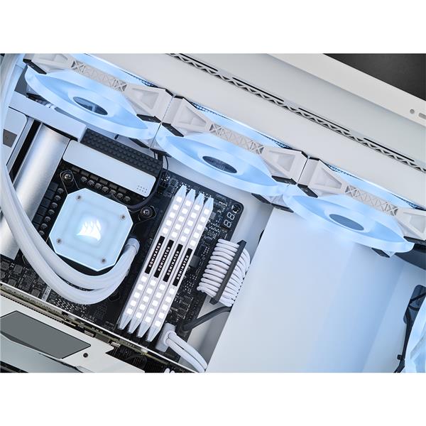 CORSAIR iCUE 5000X RGB QL Edition - True White | Canada Computers