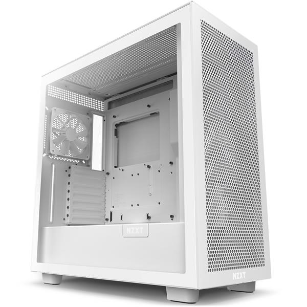 NZXT H7 Flow Mid-Tower ATX Case - White(Open Box)