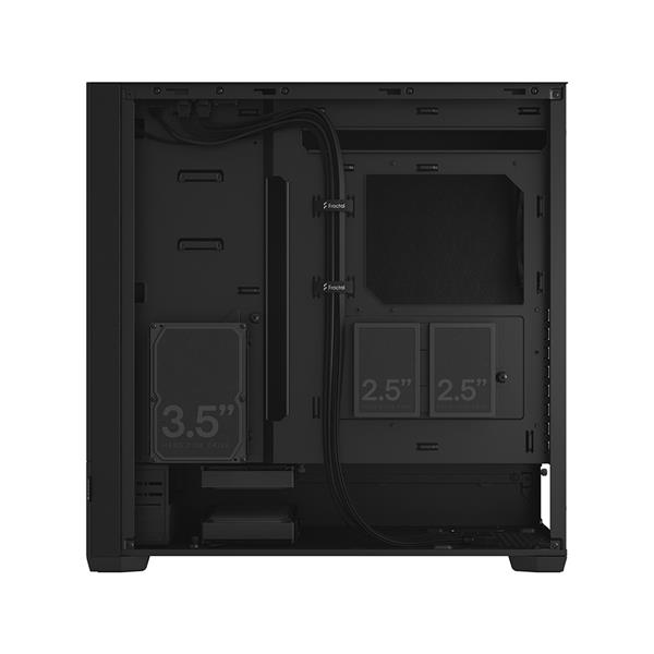 FRACTAL DESIGN Pop XL Silent Black ATX Sound Damped Solid Panel Full Tower Computer Case(Open Box)