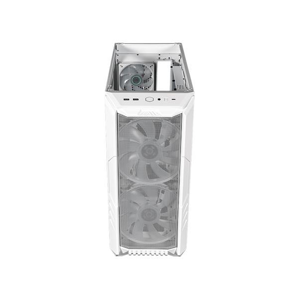 Cooler Master HAF 500 H500-WGNN-S00 White Steel / Plastic / Tempered Glass ATX Mid Tower Computer Case