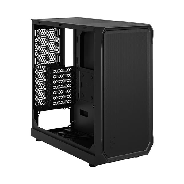 FRACTAL DESIGN Focus 2 Black ATX mATX Mini ITX Clear Tinted Tempered Glass Mid Tower Computer Case