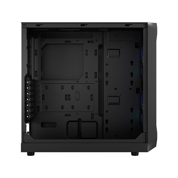 FRACTAL DESIGN Focus 2 RGB Black ATX mATX Mini ITX Clear Tinted Tempered Glass Mid Tower Computer Case