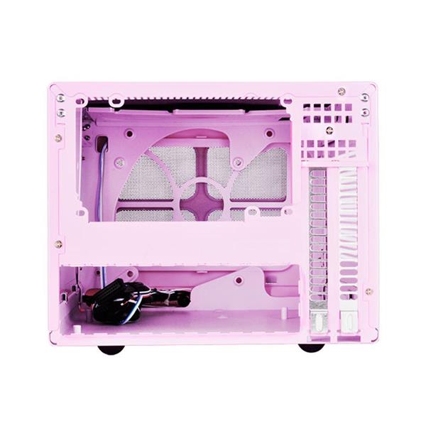 SilverStone Technology Ultra Small Form Factor Computer Case Mini-ITX in Pink SG13P