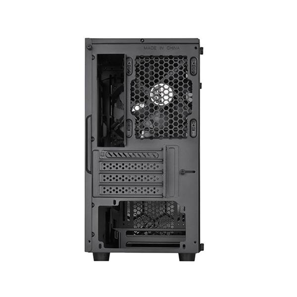 SilverStone Precision PS15 PRO ARGB Tempered Glass ARGB Micro-ATX Case - Black