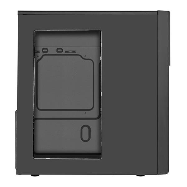 SilverStone Technology Precision Series Black ATX Tower Case PS13B, Black