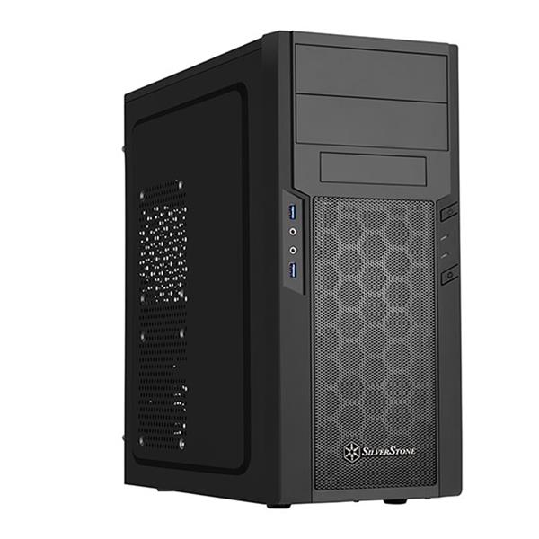 SilverStone Technology Precision Series Black ATX Tower Case PS13B, Black