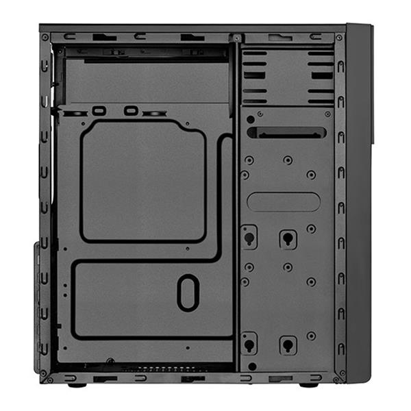 SilverStone Technology Precision Series Black ATX Tower Case PS13B, Black