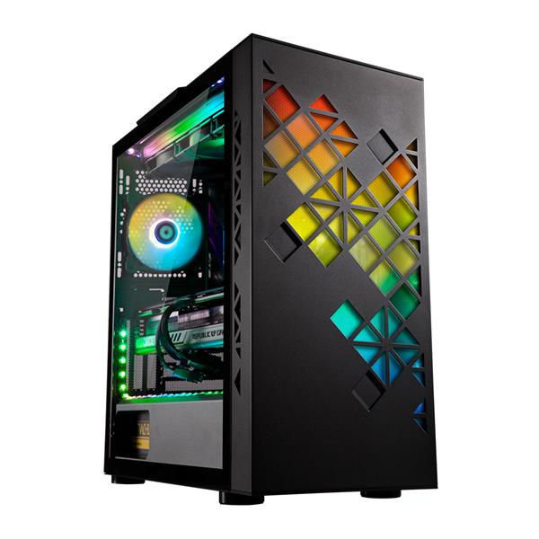 Bitfenix Tracery Mid Tower Case With 2 included Black fans 120 cm