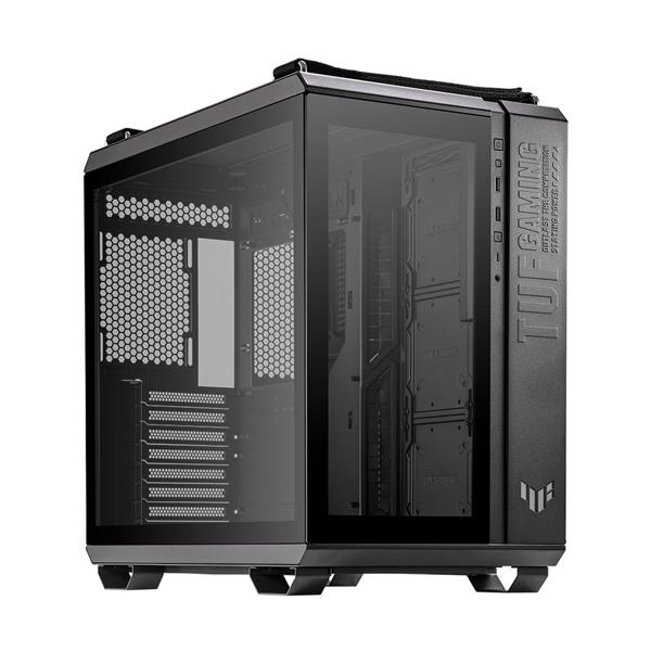 ASUS TUF Gaming GT502 ATX Mid-Tower Computer Case with Front Panel RGB Button