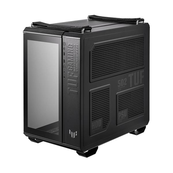 ASUS TUF Gaming GT502 ATX Mid-Tower Computer Case with Front Panel RGB Button