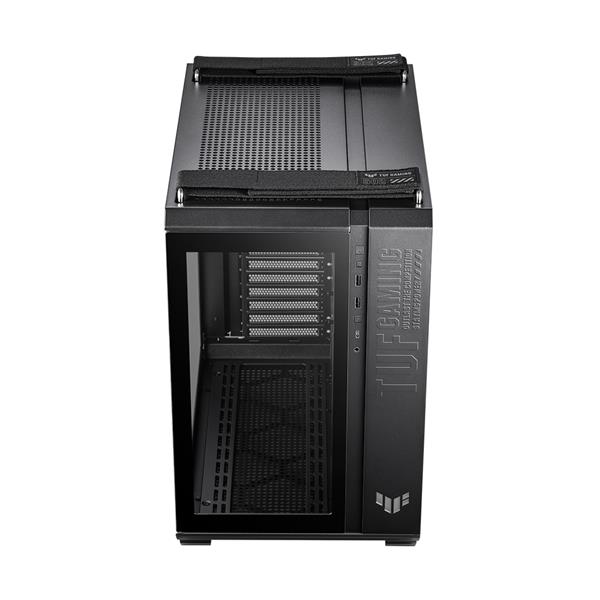 ASUS TUF Gaming GT502 ATX Mid-Tower Computer Case with Front Panel RGB Button