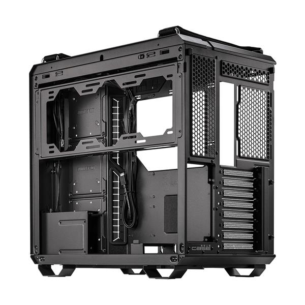 ASUS TUF Gaming GT502 ATX Mid-Tower Computer Case with Front Panel RGB Button