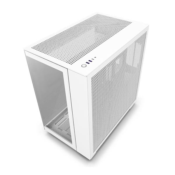 NZXT H9 Flow DUAL-CHAMBER MID-TOWER AIRFLOW CASE - White