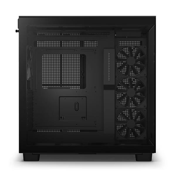 NZXT H9 Flow DUAL-CHAMBER MID-TOWER AIRFLOW CASE - Black(Open Box)
