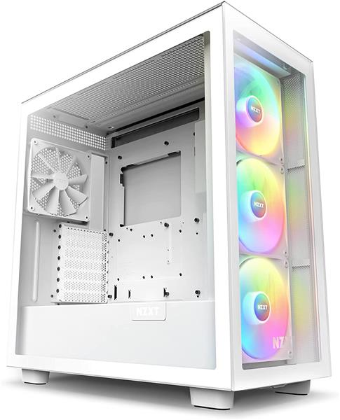 Nzxt H7 (2023 Edition) Elite Mid-Tower ATX Case - White