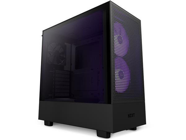 NZXT H5 (2023) Flow RGB Compact Mid-tower ATX case (Black)(Open Box)