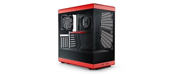 HYTE Y40 ATX Mid Tower Case, Red(Open Box)