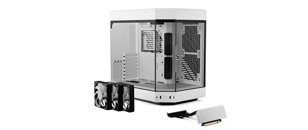 HYTE Y60 ATX Mid Tower Case, Snow White(Open Box)