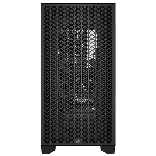 CORSAIR 3000D Tempered Glass Mid-Tower, Black, 2x SP120 ELITE Fans