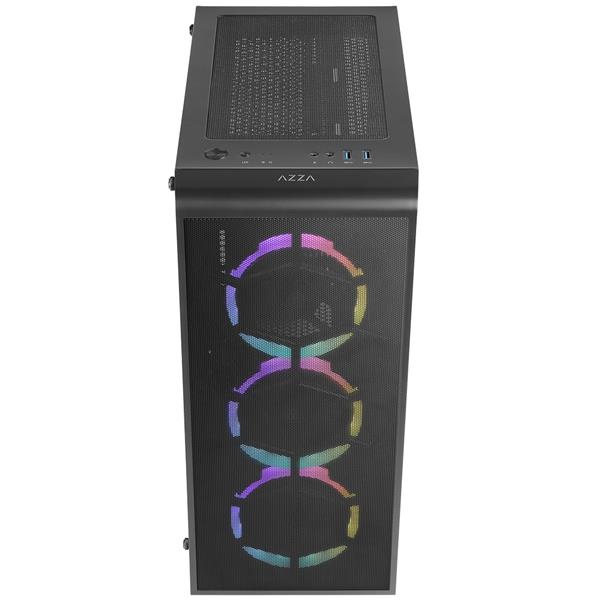 AZZA PRIME 360 Mid Tower ATX Gaming Computer Case