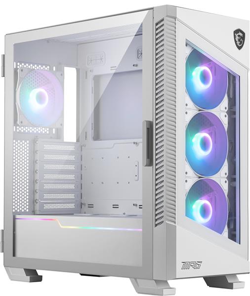 MSI MPG VELOX 100R Mid-Tower Computer Case, White