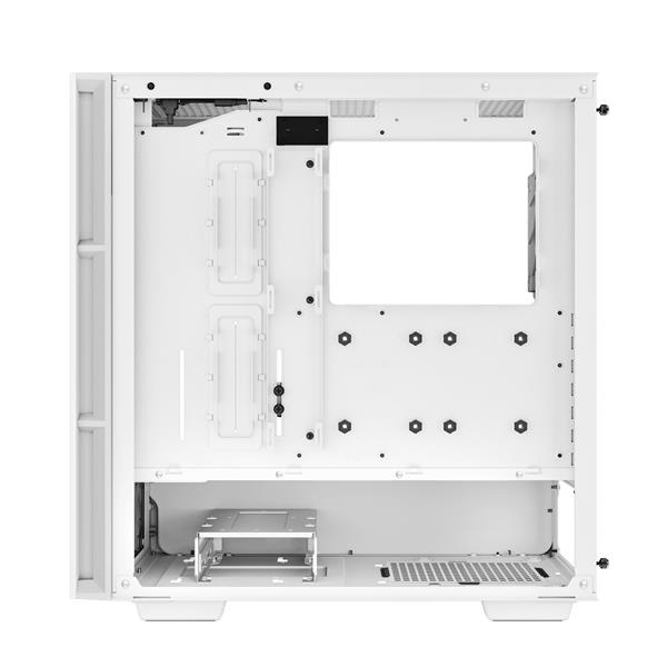 DeepCool CH560 Digital ATX Airflow case, 3x Pre-Installed 140mm ARGB Fans, White