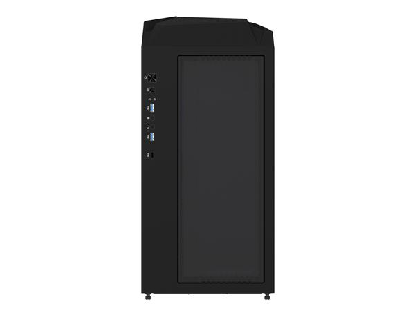 Gigabyte C301 GLASS - Mid Tower PC Gaming Case, Tempered Glass, USB Type-C, 4x ARBG Fans Included (GB-C301G)(Open Box)