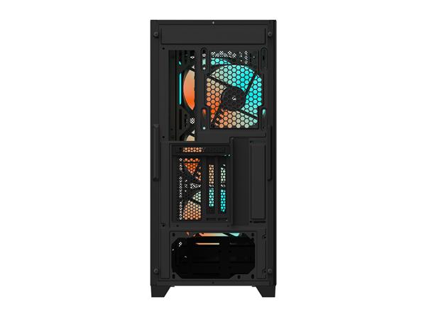 Gigabyte C301 GLASS - Mid Tower PC Gaming Case, Tempered Glass, USB Type-C, 4x ARBG Fans Included (GB-C301G)(Open Box)