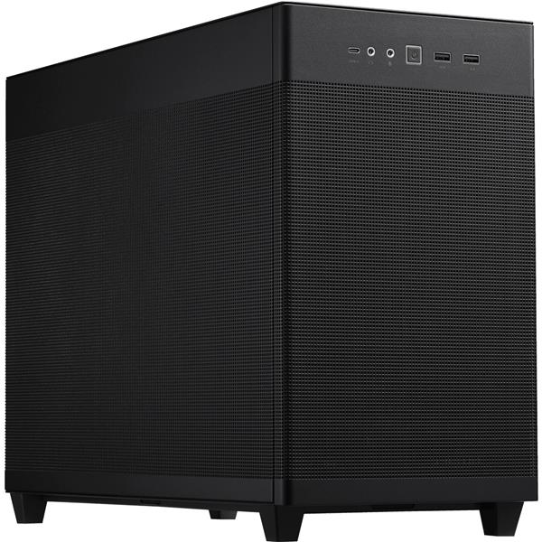 Asus Prime AP201 MicroATX Mesh Small Tower Case - Black