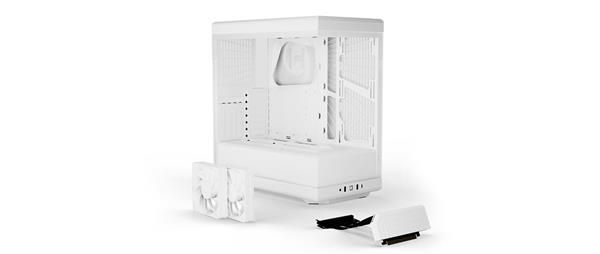 HYTE Y40 ATX Mid Tower Case, Snow White(Open Box)